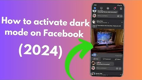 How to activate dark mode on facebook (2024)