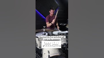 Paradiddle Drum Fills | #drums #drumlesson #drummer #musiclesson