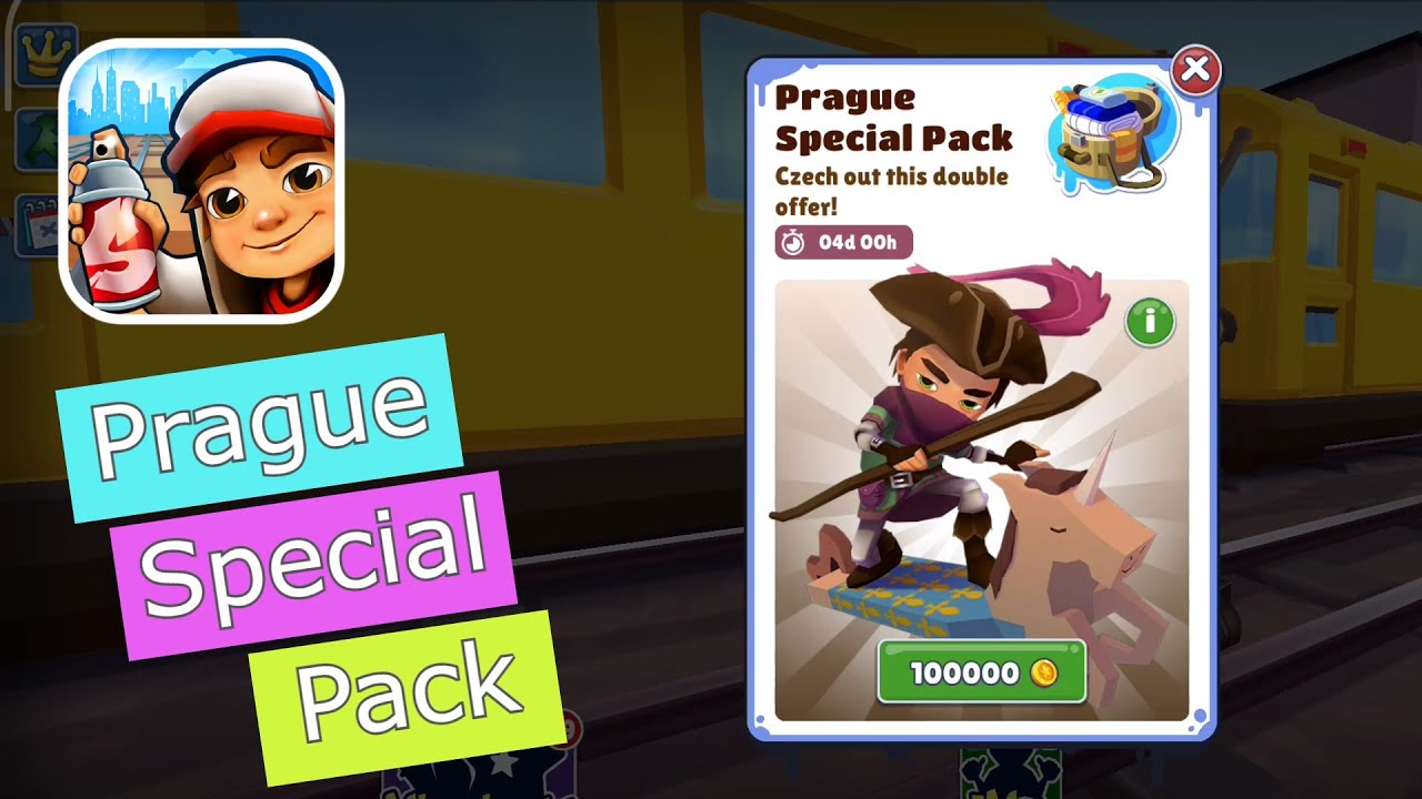 Subway Surfers - #ShopUpdate ⭐ Giddy up! 🐴 Ride through the vibrant  streets of Berlin in style! Unlock Prague surfer Jaro and his trusty  Jouster board. Available from March 4th - March