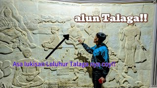 Ngeriview Alun Alun Talaga!!ada lukisan Para Leluhur Nya Coy!!keren!!!