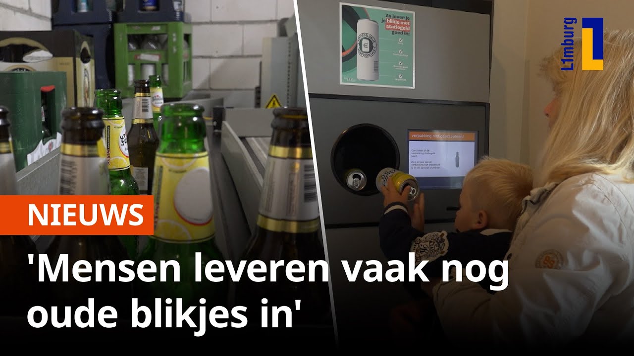 Statiegeld op blikjes verloopt nog niet soepel bij consumenten | 1Limburg