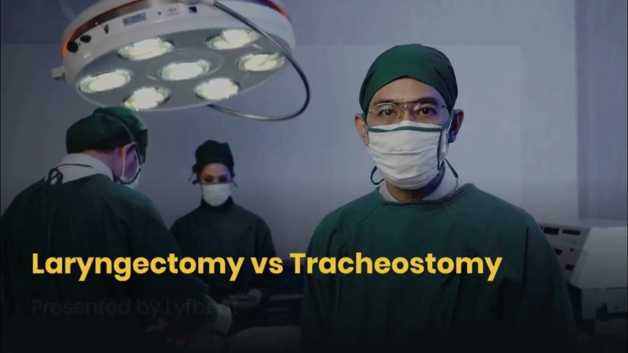 Difference between Laryngectomy and Tracheostomy Laryngectomy vs