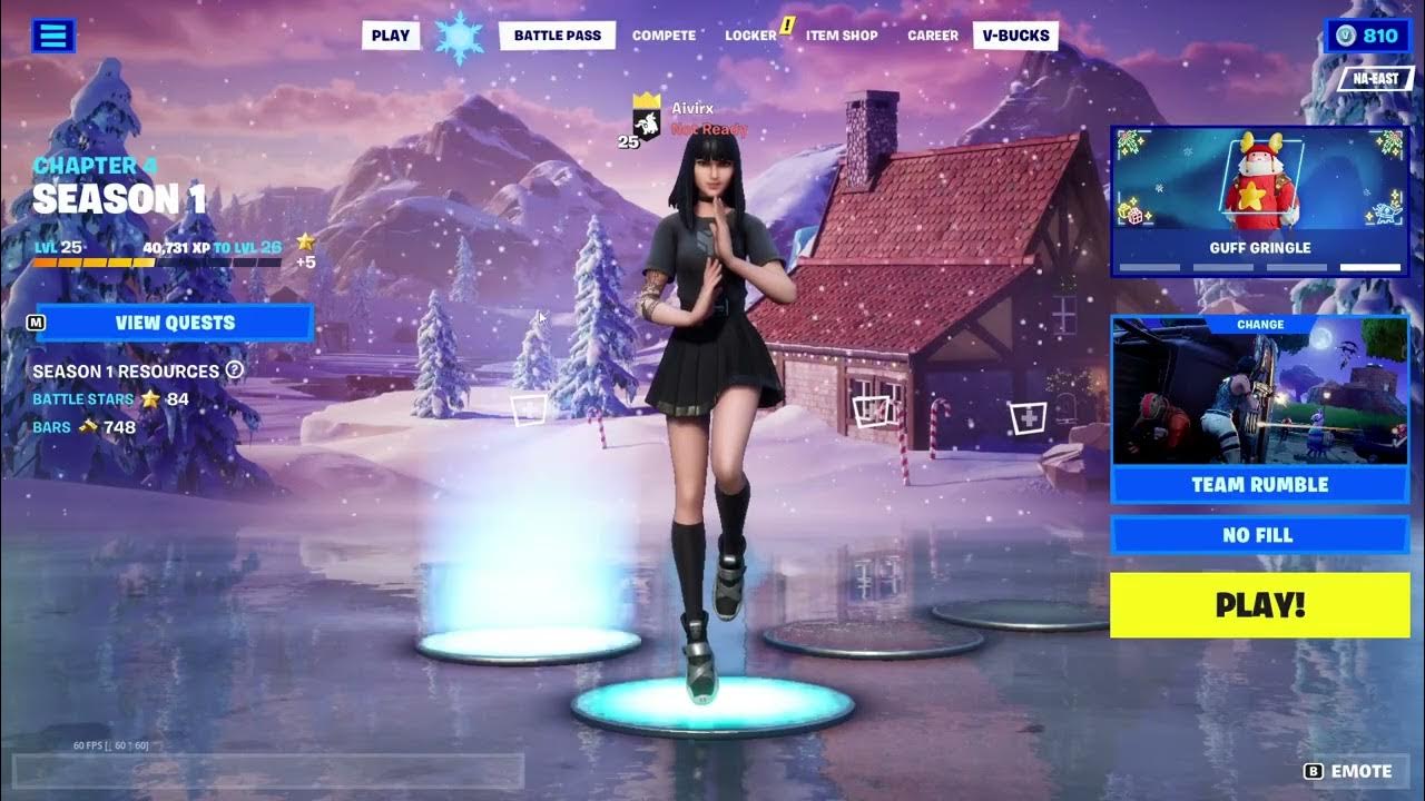 How To Fix Blue Lobby Background Bug In Fortnite Chapter 4 YouTube