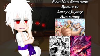 Four Emperors Reacts To Luffy / Joyboy + Future | 🇺🇸/🇧🇷 | 2/2 | Spoiler | One Piece Gacha React