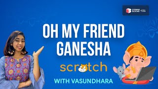 Lord Ganesha Game for kids | Scratch Programming Tutorials | Coding Blocks Junior screenshot 1