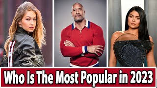 Top 10 Most Popular Celebrities in the World 2023
