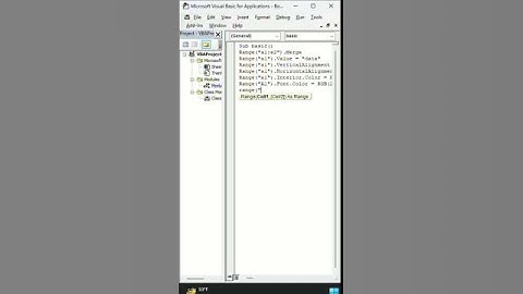 Excel VBA Macros: Basic tricks conspet #shorts #vba #excel  #dataanalysis