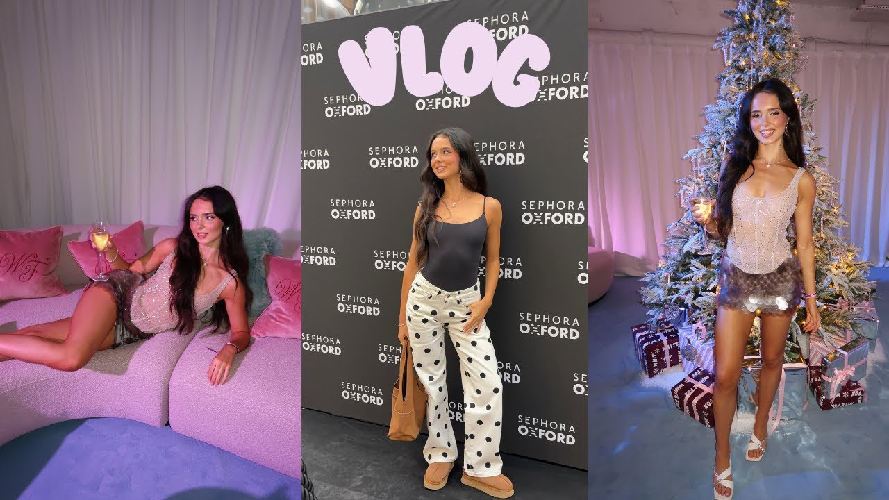 Come to some events with me - Sephora opening, White Fox Pop Up and Goodie Bag Hauls x