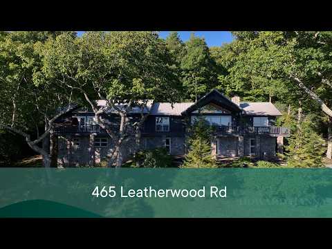 465 Leatherwood Road, Maggie Valley, NC home video tour