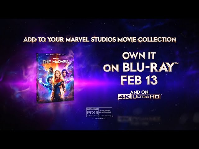 The Marvels Blu-Ray - Official® Trailer [HD] 