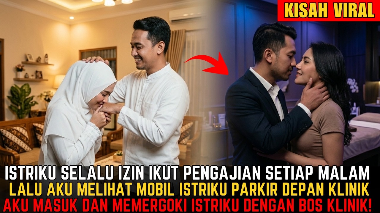 KATANYA KE PENGAJIAN! AKU LIHAT MOBIL ISTRIKU PARKIR DI SINI! SAAT AKU MASUK, DIA BERSAMA PRIA LAIN!