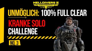 Helldivers 2CHALLENGE: 100% Clear 9 Helldive Solo LiveGewinnspiel News Tipps & Tricks deutsch