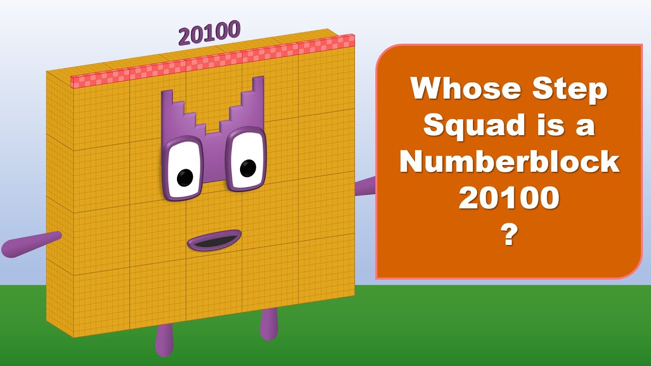 Whose Step Squad Is A Numberblock 20100 Youtube