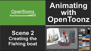 OpenToonz Tutorial - Creating the Fishing boat in Scene 2 - from Animating With OpenToonz course by JAMES WHITELAW 236 views 9 months ago 3 minutes, 50 seconds