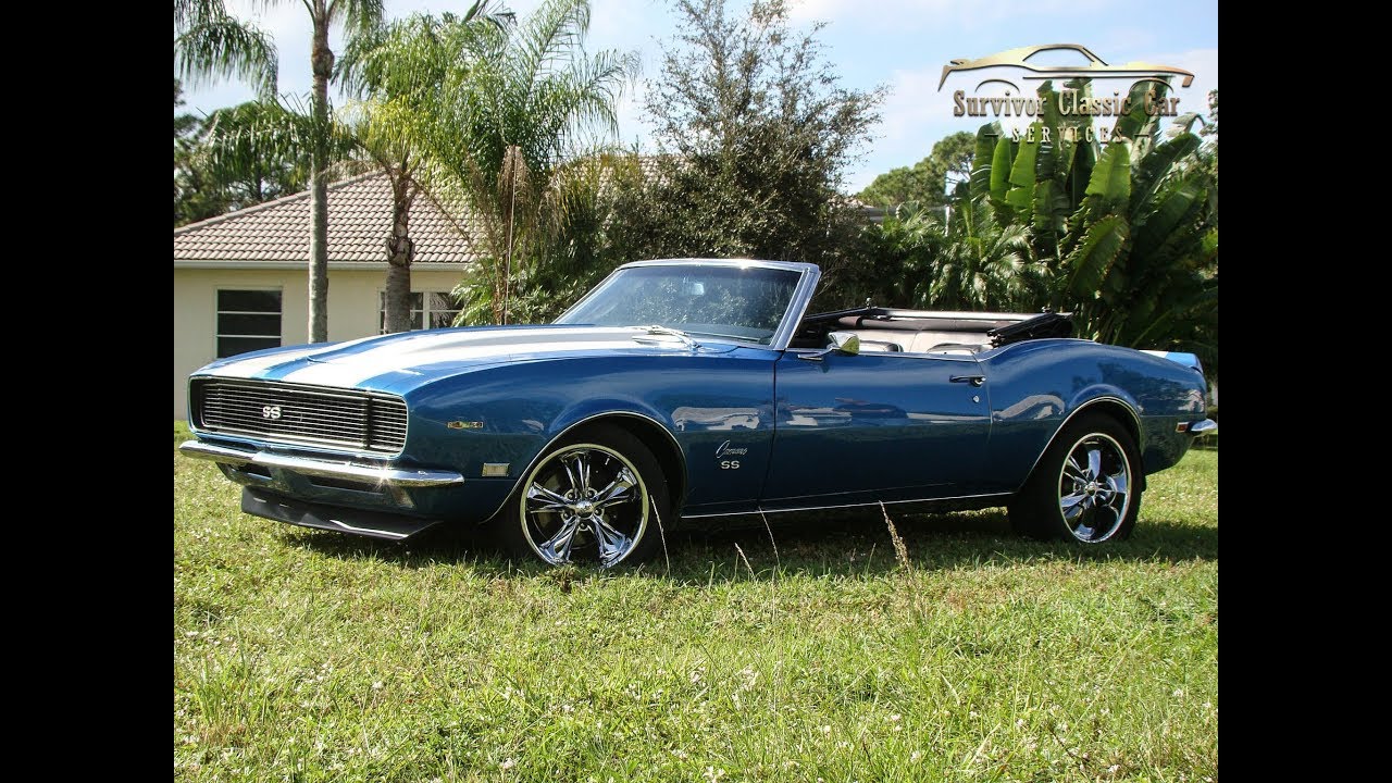 1968 Chevrolet Camaro Ss Convertible Restomod 0110 Youtube