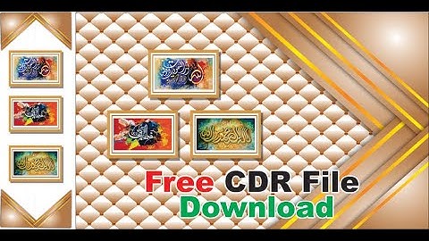 Amazing 3D Wallpaper Free Download | Make Luxury Background in Coreldraw