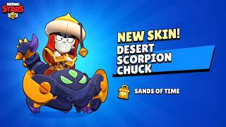 *NEW* Desert Scorpion Chuck Skin | Brawl Stars