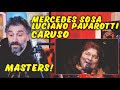 Mercedes Sosa & Luciano Pavarotti - Caruso- singer reaction