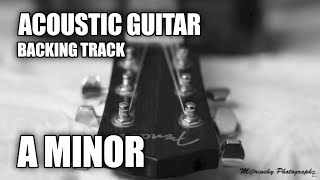 Acoustic Guitar Backing Track In A Minor / C Major chords