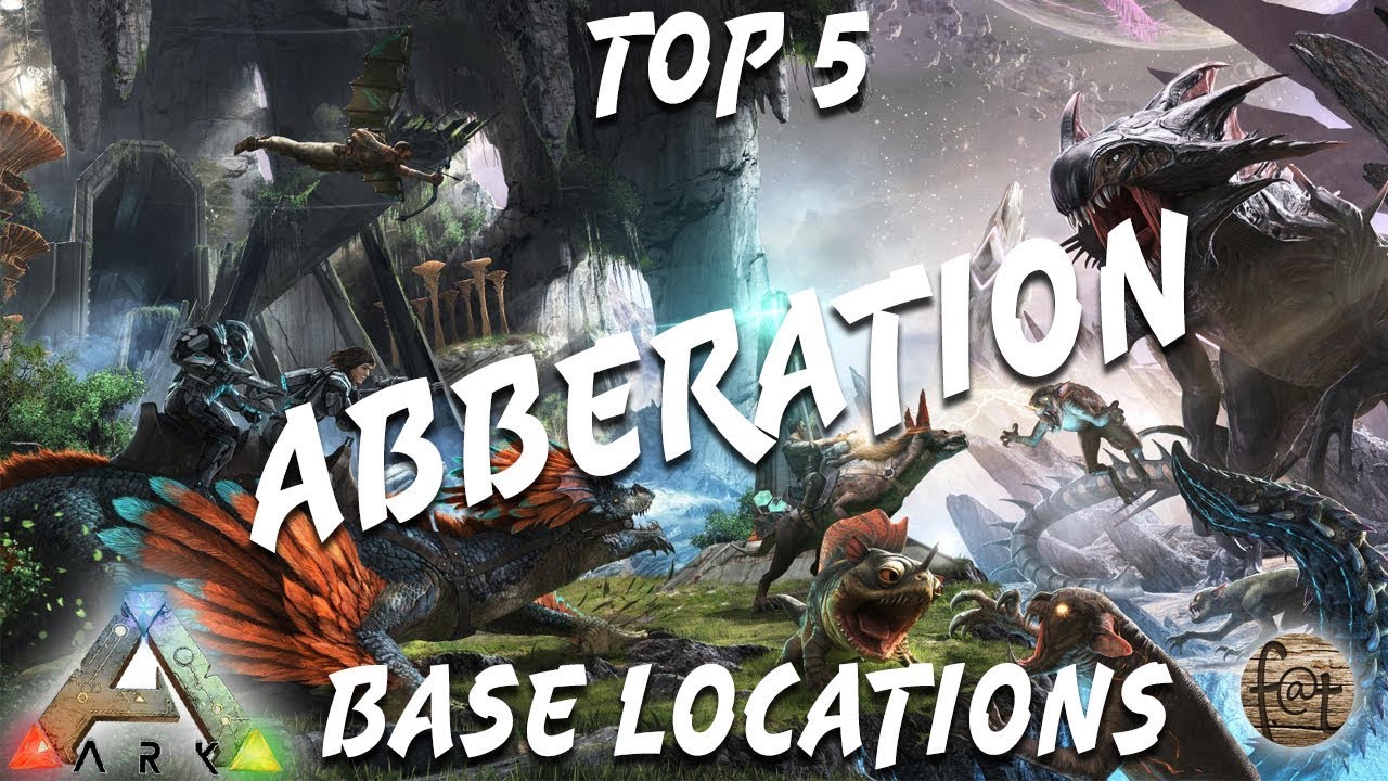 Ark Aberration Top 5 Aesthetic Places to Build(PvP & PvE)!! - YouTube