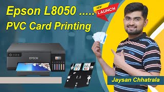 PVC Card Printing Kit - Includes Printer, 100 PVC Cards, and Printing Tray