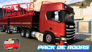 DOWNLOAD MOD GRATIS - ETS 2 1.58 - PACK DE RODAS  - MAPA SERTÃO - LINCK NA DESCRIÇÃO