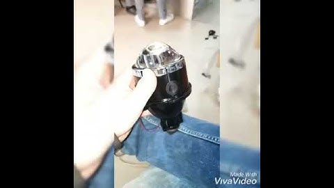 Installed iPH High Low Beam Xenon projectors for fog lamps | IP FOG LAMPS | IP XENON LAMPS