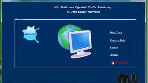 JointStaticandDynamicTrafficScheduling inDataCenterNetworks | Final Year Projects 2016
