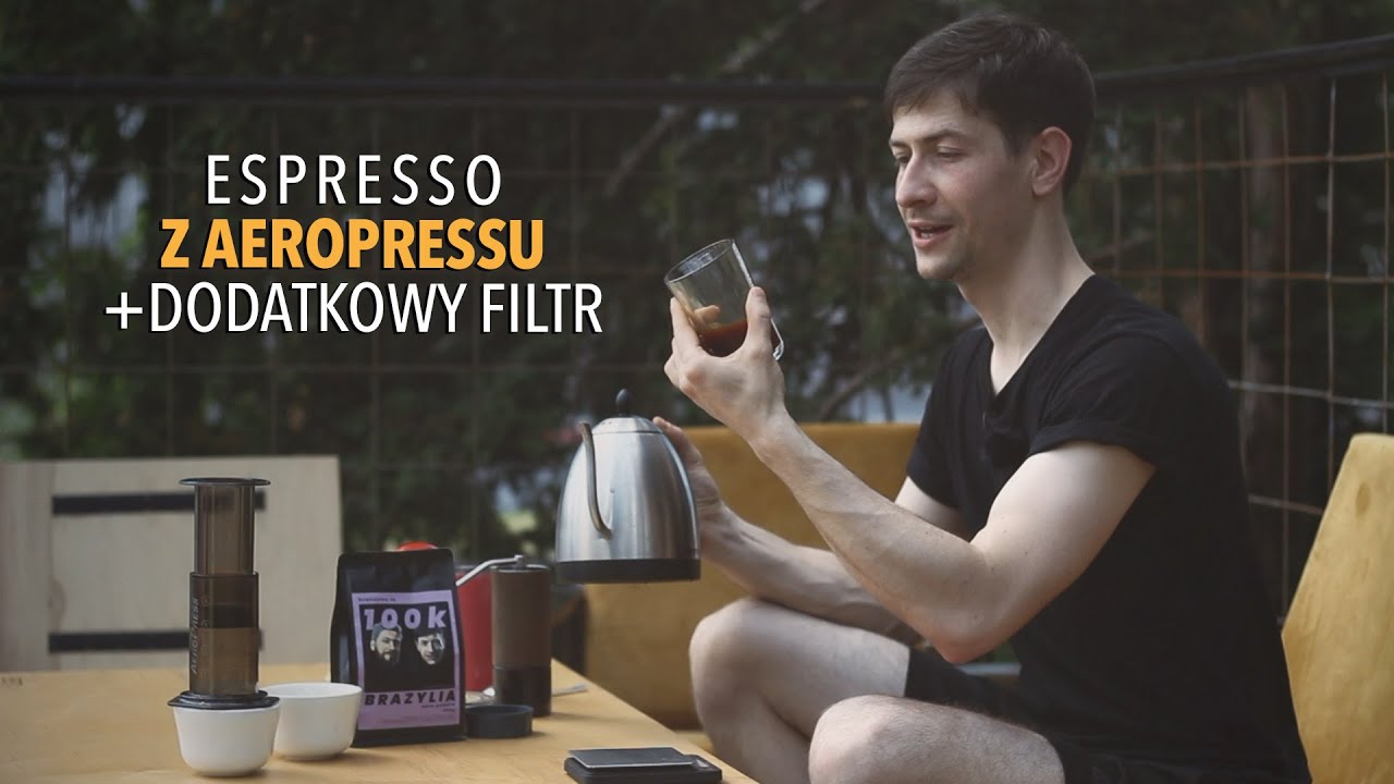 Aeropress makes your espresso tastier 
