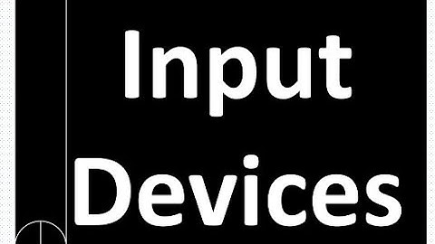 Input Devices