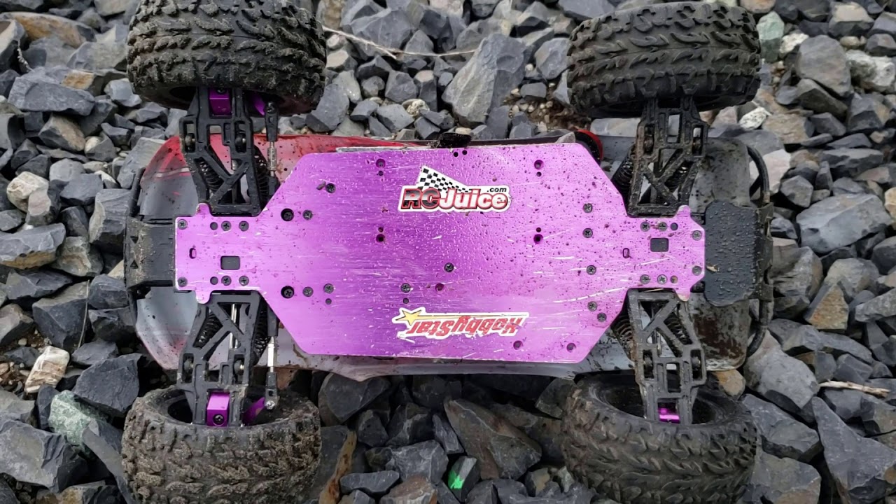 Hobbystar 3650 3500KV Brushless Volcano EPX, - Broken Dogbone -  Bashing 3S