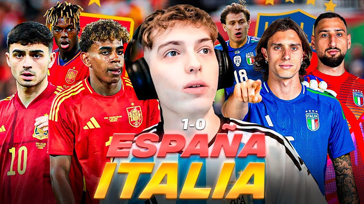 DAVOO XENEIZE REACCIONA A ESPAÑA 1 ITALIA 0 (2024) - EUROCOPA (FASE DE GRUPOS)