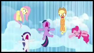 My Little Pony Friendship Is Magic - Rainbow Dash Are Saving Her Friends In The Air Balloon