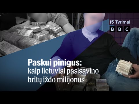 Video: Kuriame pinigų plovimo etape pinigai švarūs?