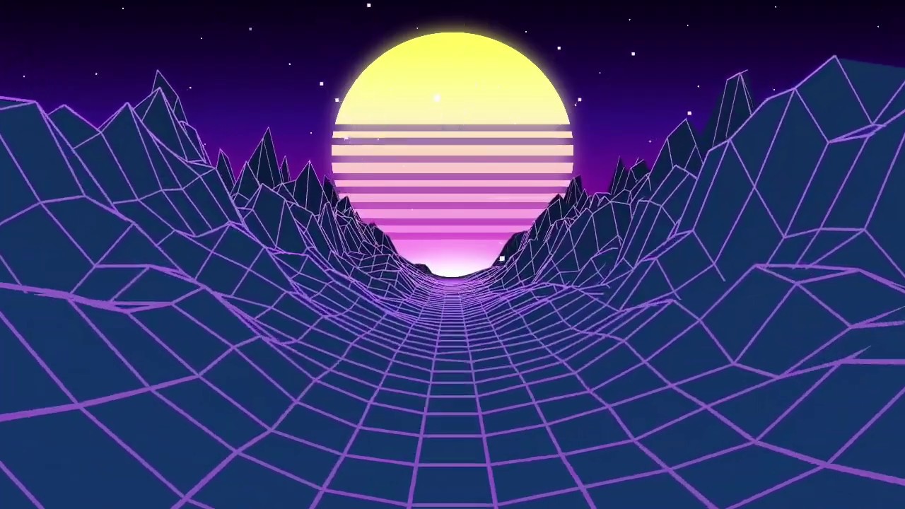 80's Free VJ Loop - Realtime Vuo Audioreactive Plugin