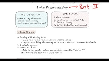Basic data preprocessing - part 2