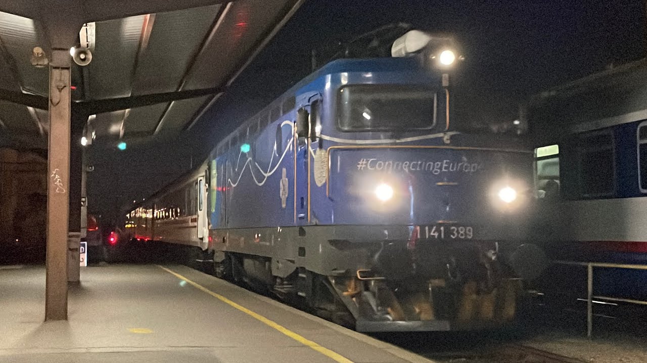 Vlakovi na Glavnom kolodvoru///Trains in Zagreb Glavni kolodvor, October 2023.