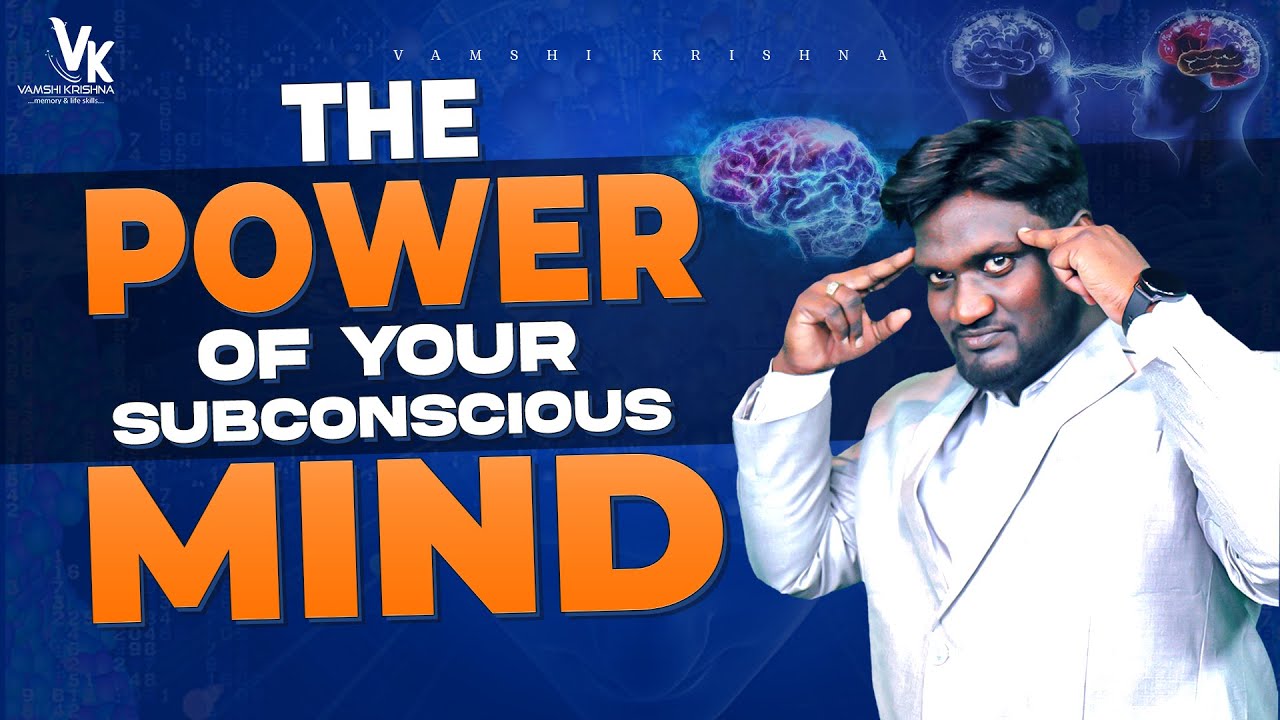 Power Of Your Sub Conscious Mind #subconsciousmind #vamshikrishna - YouTube