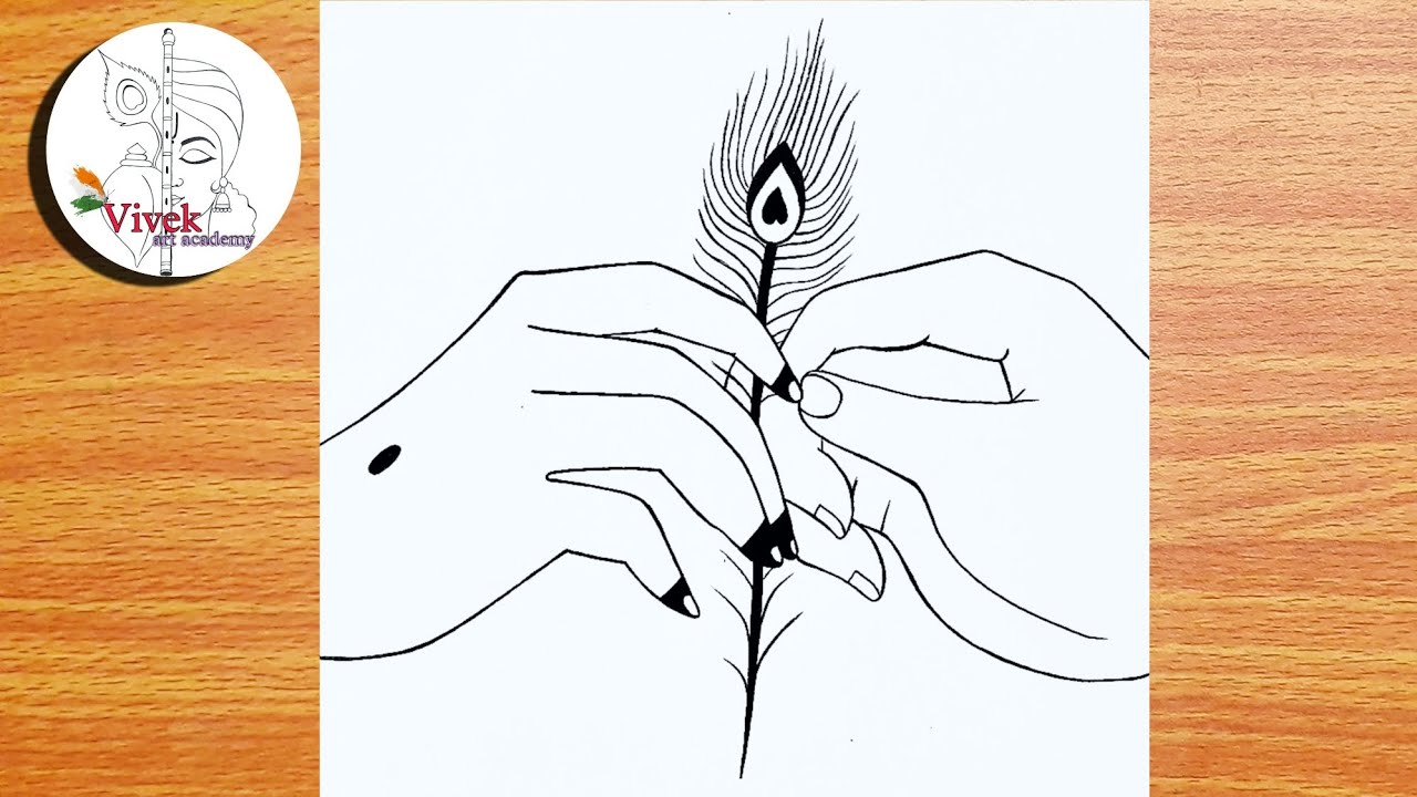 Radha Krishna Pencil Drawing | Easy Drawing | How to Draw Radha with Krishna