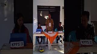 Pidato Sambutan Ketua Kpps Pemungutan Suara Kpu Ri Youtube