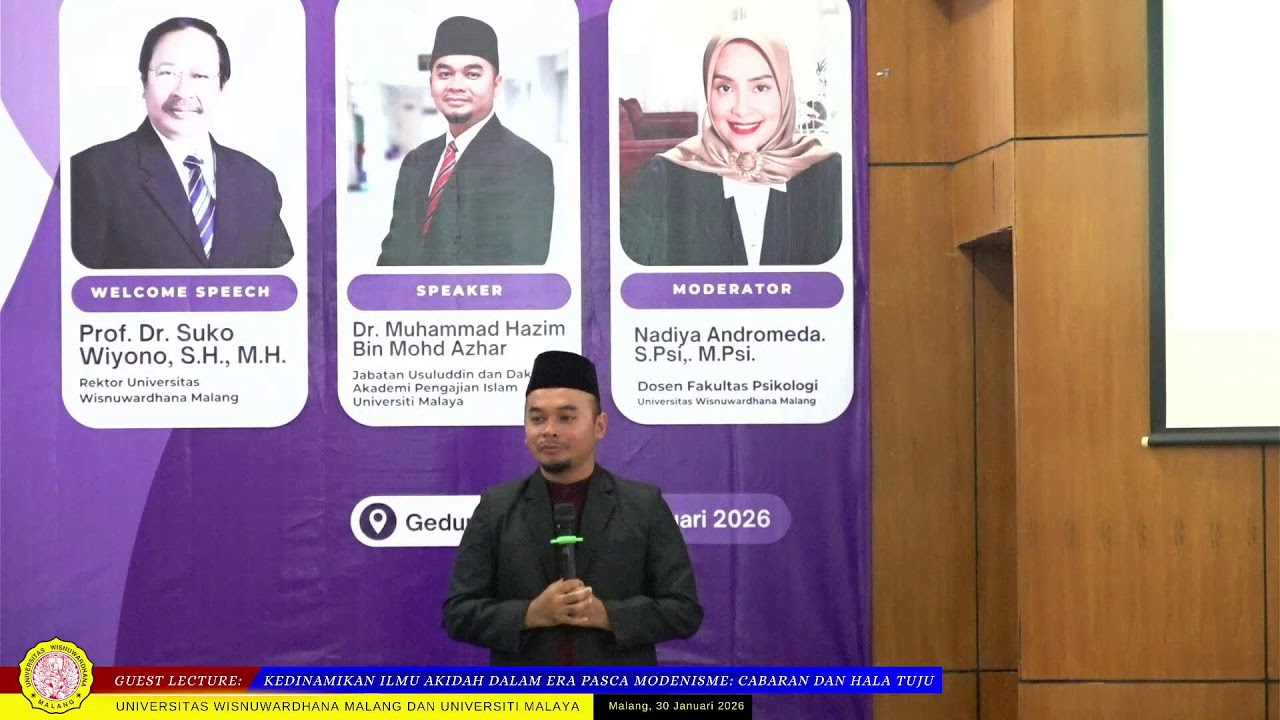 GUEST LECTURE UNIVERSITI MALAYA