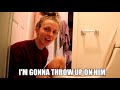 Getting Sick in the Middle Of The Night! *FIANCÉ HAS THE BEST REACTION*