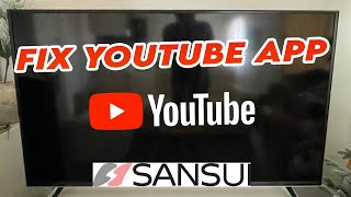 How To Fix YouTube app on Any Sansui TV : 5 Tricks! screenshot 1