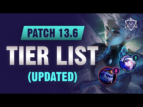 League of Legends Tier List Patch 13.6