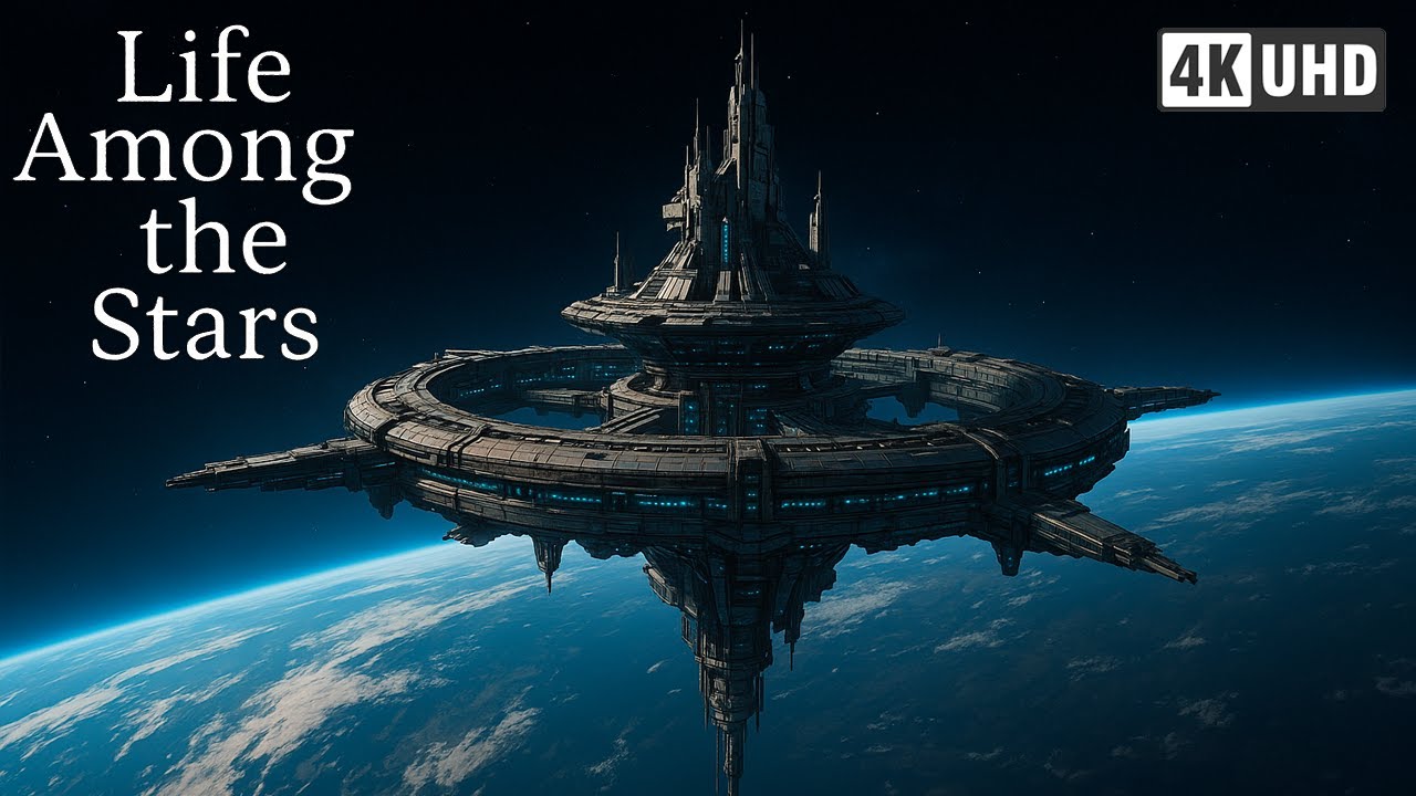Life Among the Stars | Exploring a Peaceful Space Station Above a Blue Planet