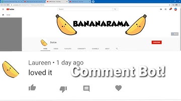 Bananarama/Vakzy "loved it" Comment Bot | Scam/Hack?