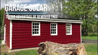 Adding grid-tied solar to our garage