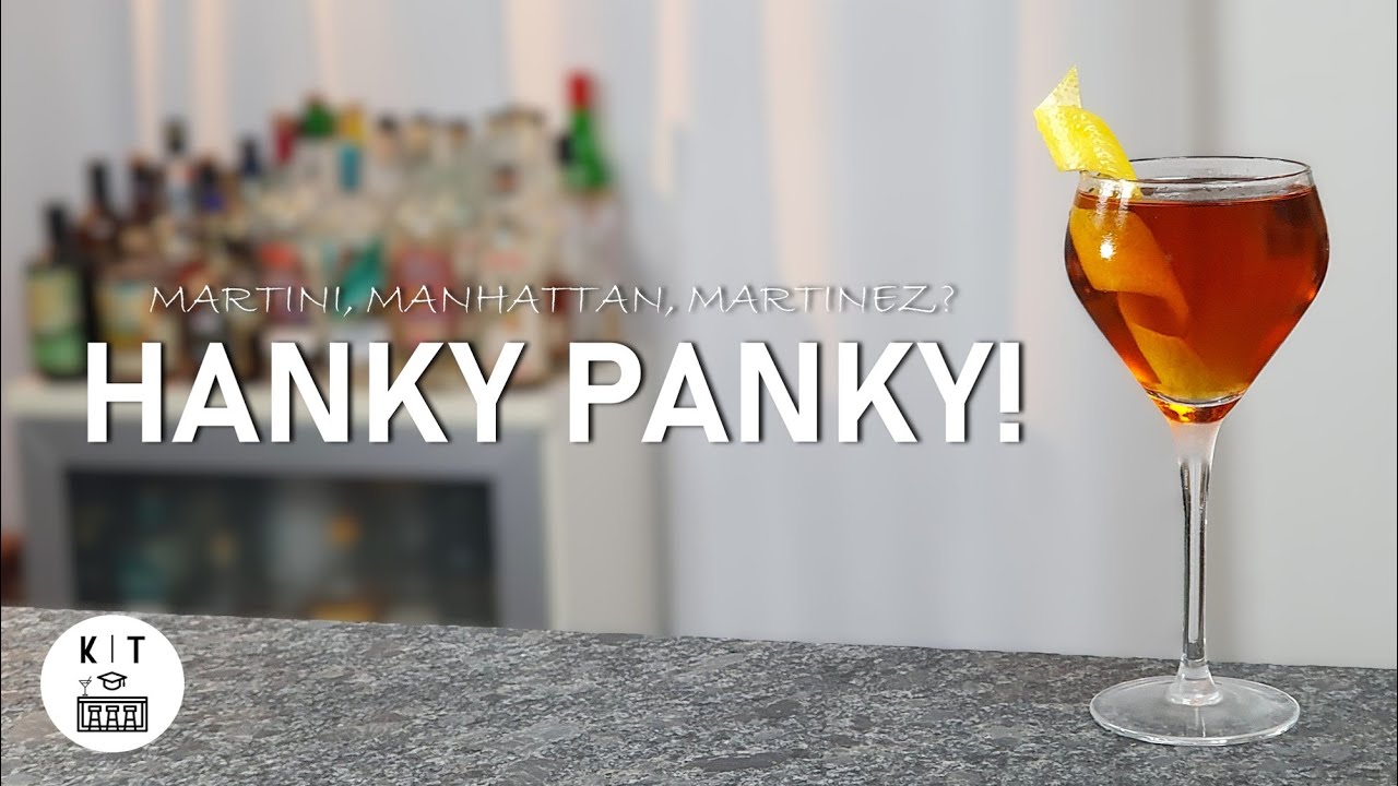 Hanky Panky Cocktail - Ada Colemans Martini Variante