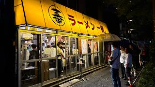 Download lagu The ultimate ramen with lines until 3AM in Tokyo - Noodles trip in Japan