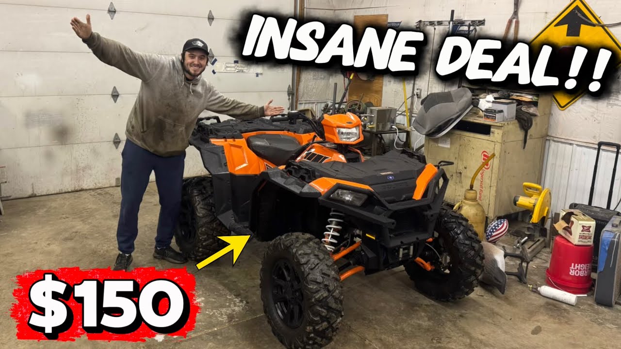 $20,000 ATV for $150 ((NOT CLICKBAIT)) - YouTube